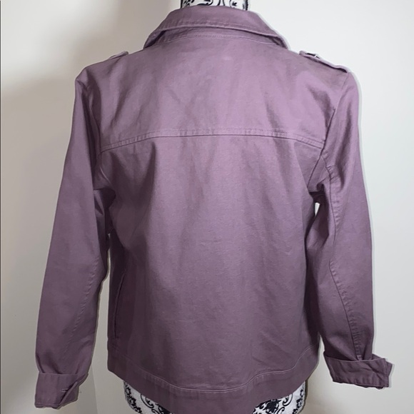 NWT!! Christopher & Banks Purple Jacket Casual Size PS Petite Small - Picture 7 of 10